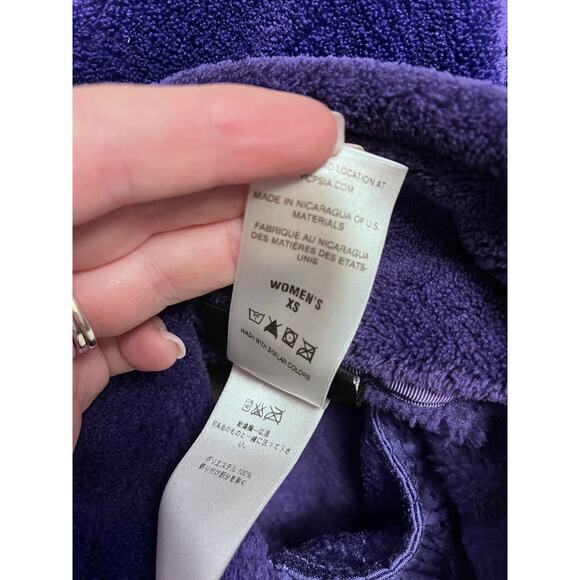 Patagonia Snap-T Fleece Jacket Womens Polartec Thermal Pro Purple Pullover xs - Picture 2 of 6